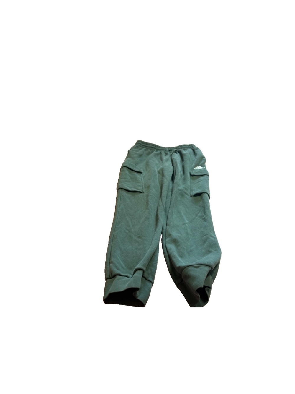 Adidas Mens Green Cargo Sweatpants! Medium 34x30